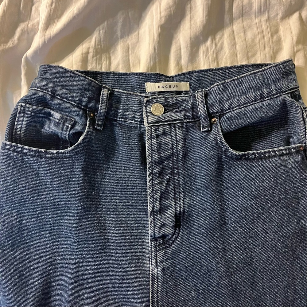 Pacsun High-Rise Straight Leg Jeans